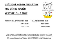 Ukázková hodina angličtiny